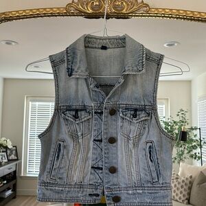 Denim vest